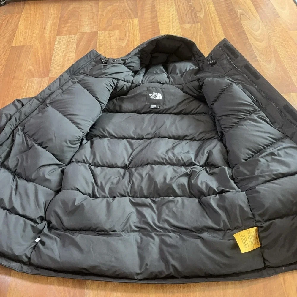 The North Face Jacket Mens Small Black Down DryVent 600 Hooded Parka NF0A5GJF
